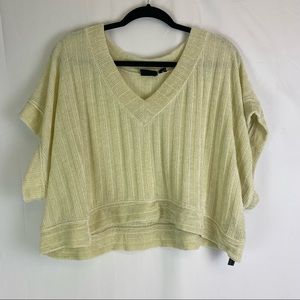Urban Outfitters Out From Under Oversized Short Sleeve Cropped Sweater